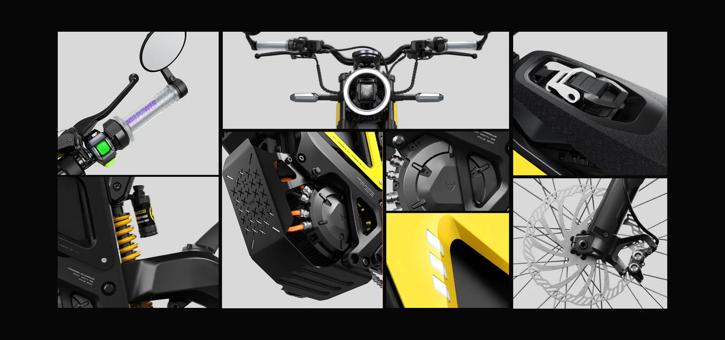 NIU XQi3 ELECTRIC DIRTBIKE "WILD VERSION"