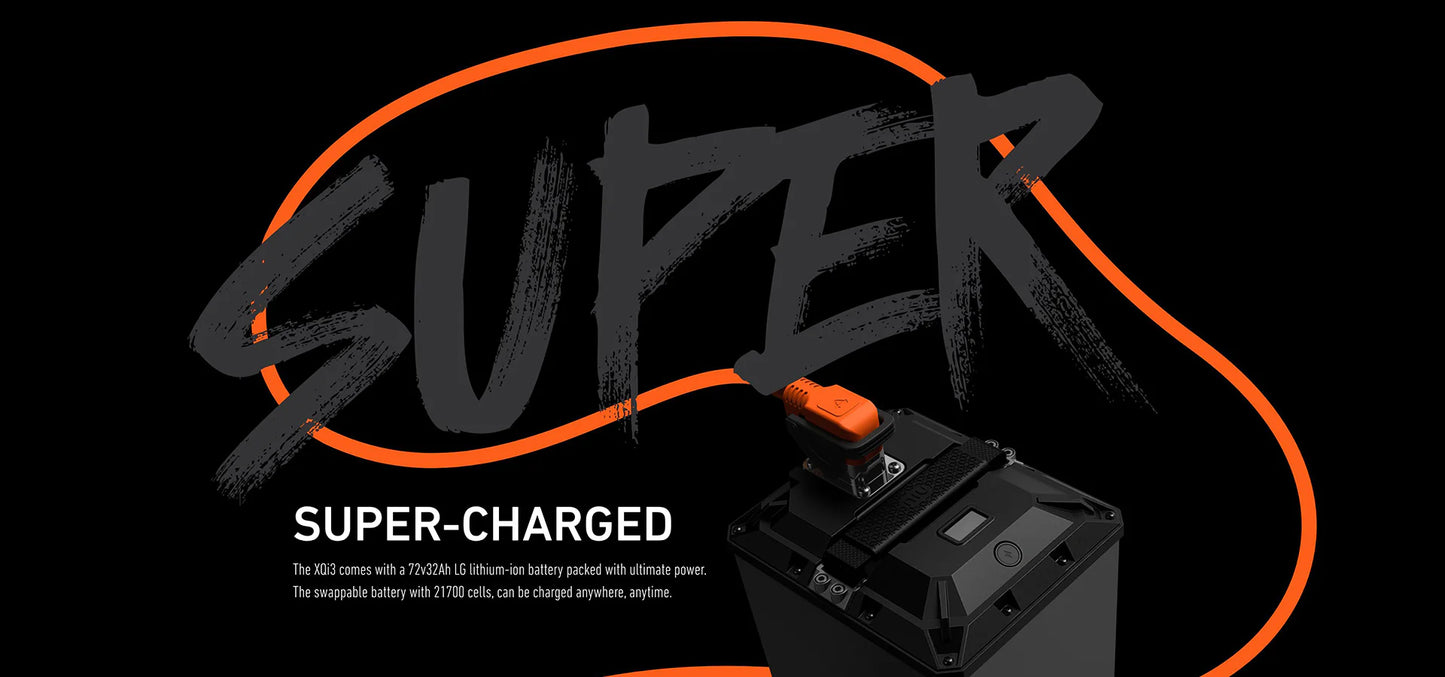 NIU XQi3 ELECTRIC DIRTBIKE "WILD VERSION"