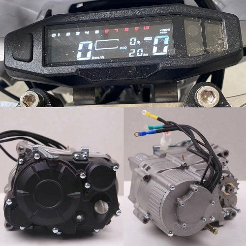 MOTOTEC eMOTO VENOM 72v 12000w (White)