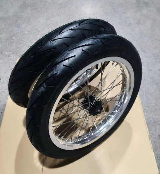 CUSTOM! Supermoto Wheel Set For Surron LBX/E Ride Pro/Talaria XXX, MX3, MX4, MX5