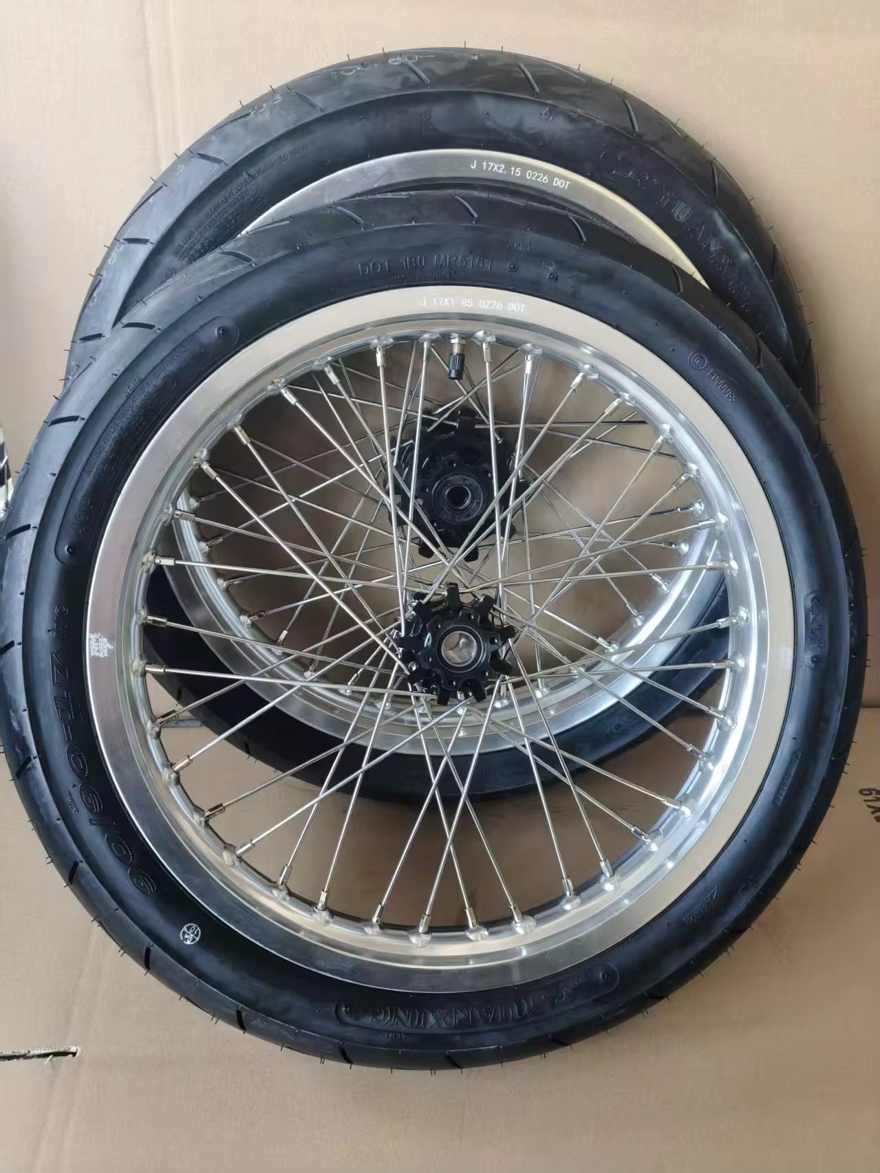 CUSTOM! Supermoto Wheel Set For Talaria XXX, MX3, MX4