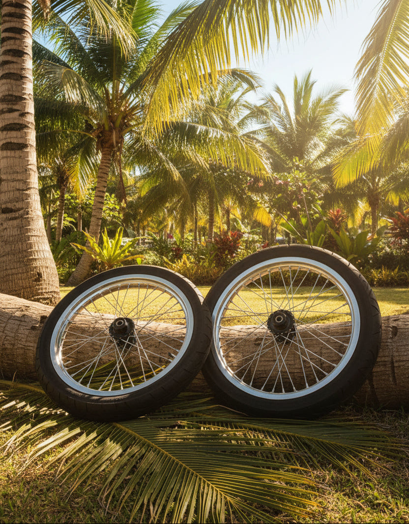 CUSTOM! Supermoto Wheel Set For Surron LBX/E Ride Pro/Talaria XXX, MX3, MX4, MX5
