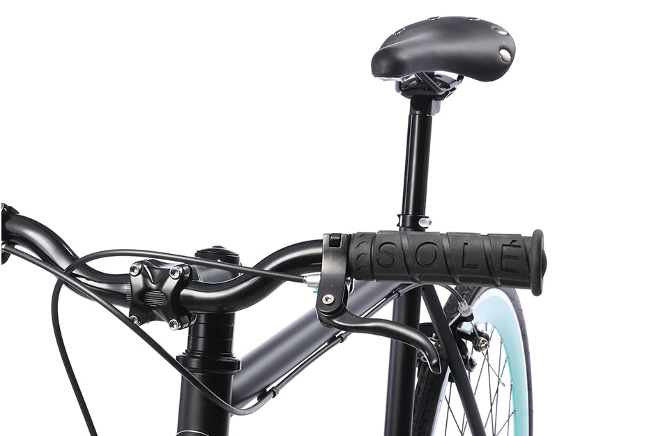 SOLÉ FIXED GEAR-FOAMSIDE (Black/Teal)