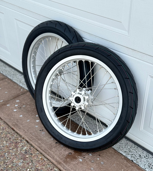CUSTOM! Supermoto Wheel Set For Surron LBX/E Ride Pro SS 2.0