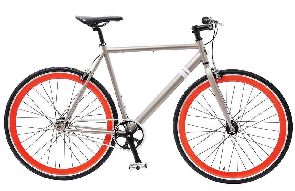 SOLÉ FIXED GEAR-EL TIGRE (Silver/Orange)