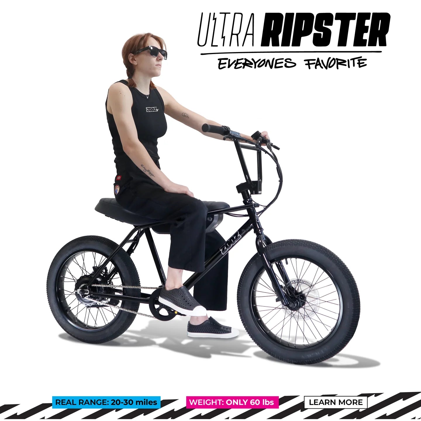 ZOOZ ULTRA RIPSTER (Black)